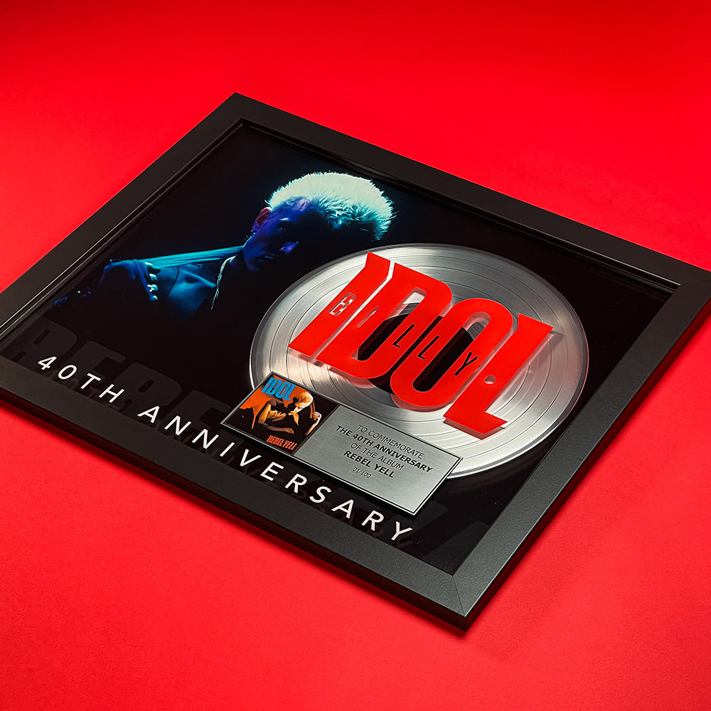 Rebel Yell 40th Anniversary Collectors Plaque