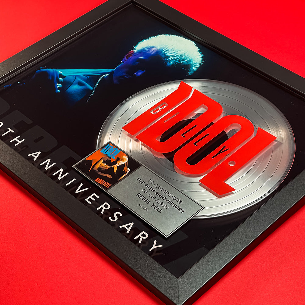 Rebel Yell 40th Anniversary Collectors Plaque - Made to Order Plaque