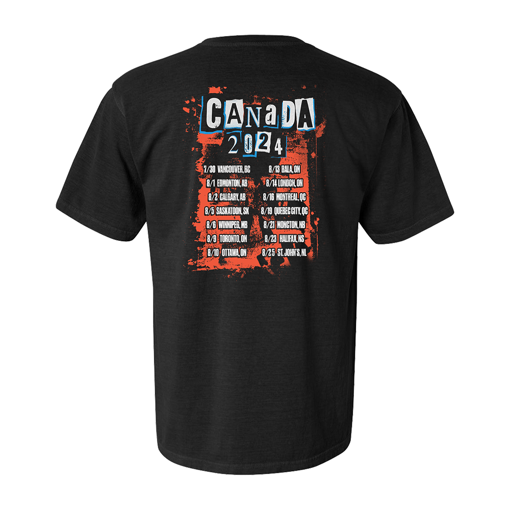 Punk Canada 2024 Tour T-Shirt