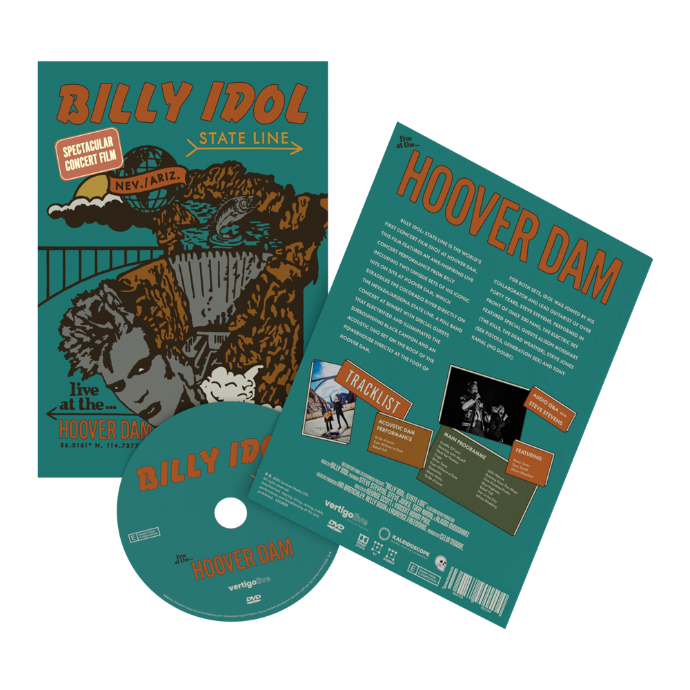 Billy Idol: State Line (Live at Hoover Dam) DVD Billy Idol: State Line (Live at Hoover Dam) DVD