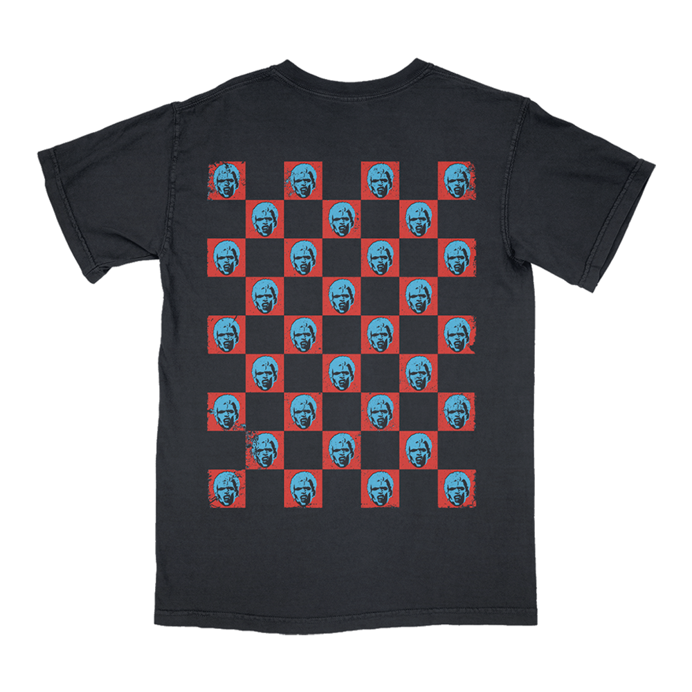 Checkered Smirk T-Shirt