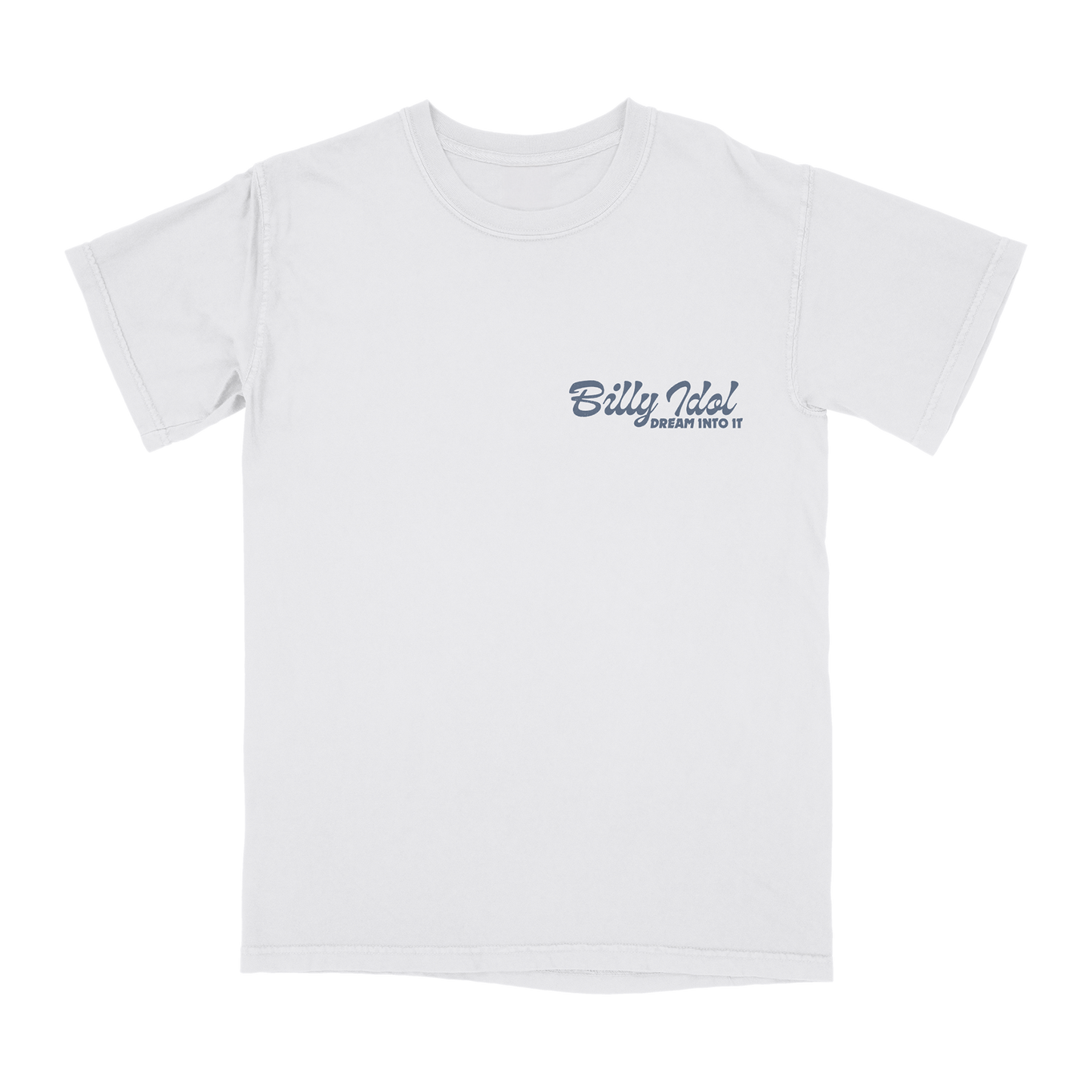 Billy Script White T-Shirt