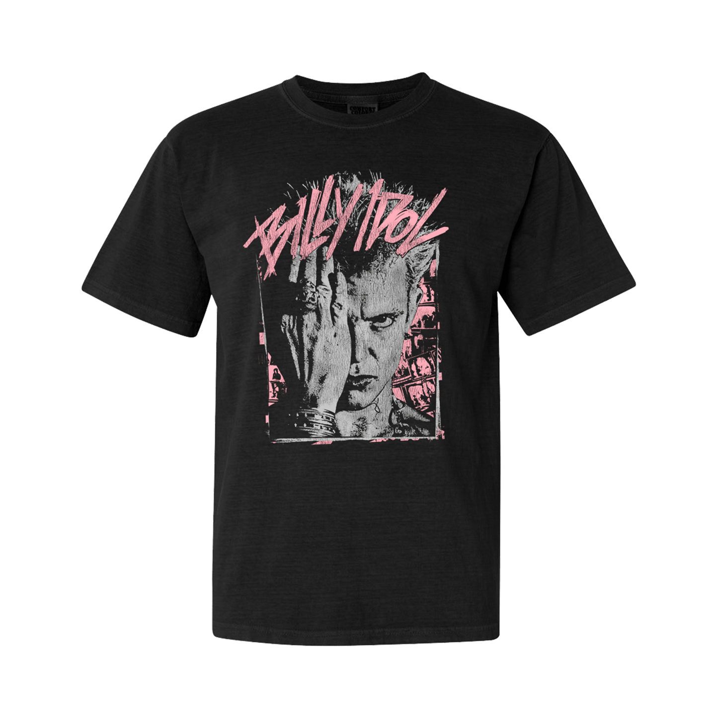 Pink Scratch Billy 2025 Tour Black T-Shirt