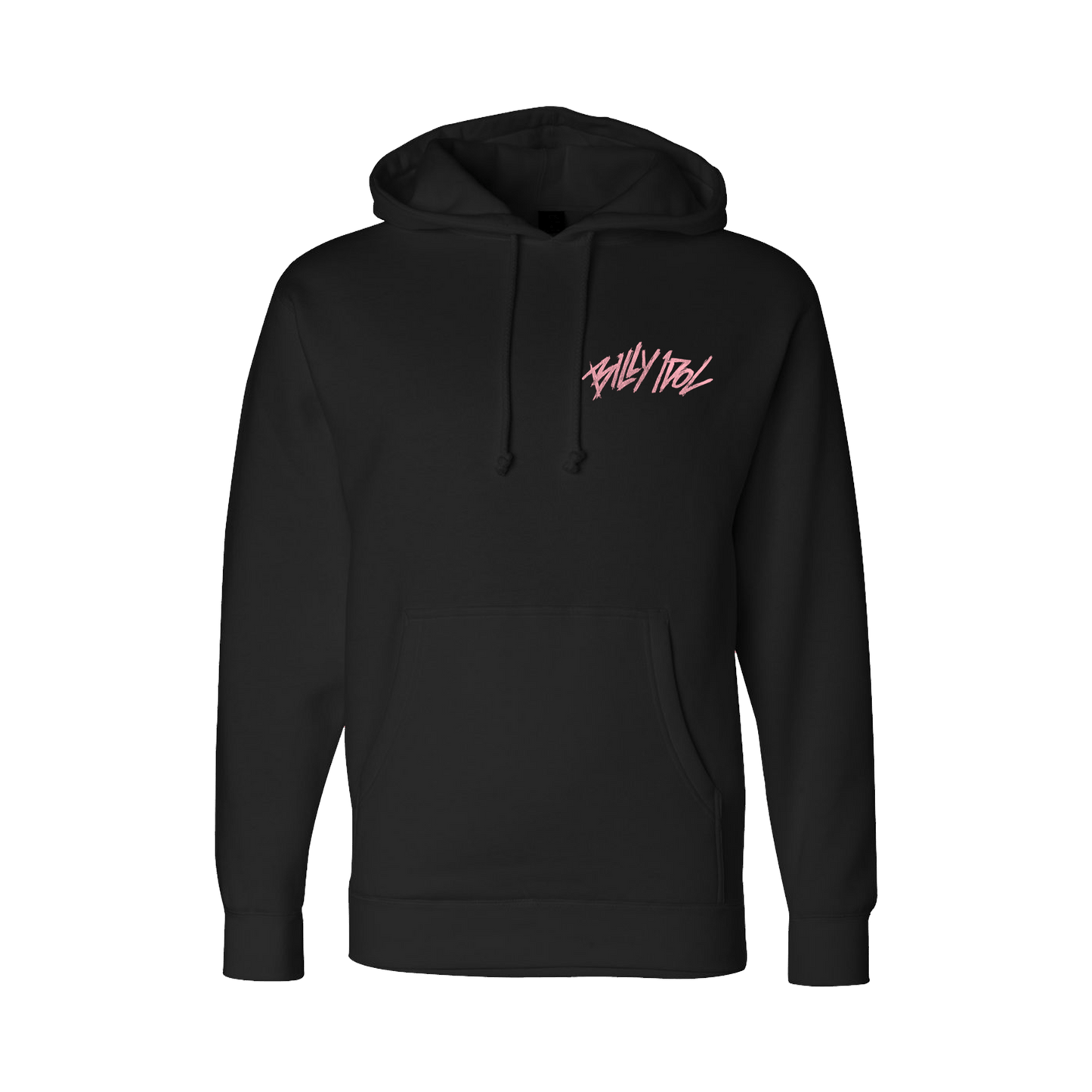 Pink Scratch Billy 2025 NA Tour Black Hoodie