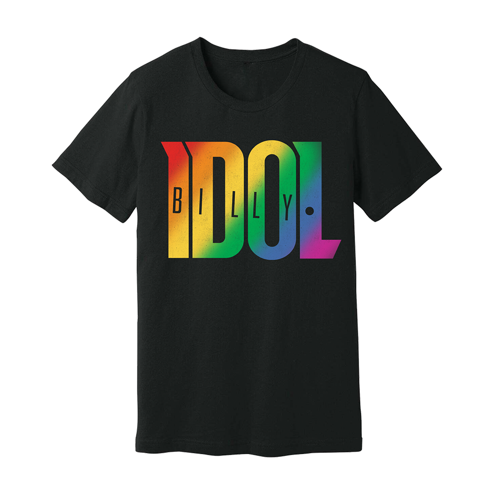 Black Rainbow Logo T-Shirt