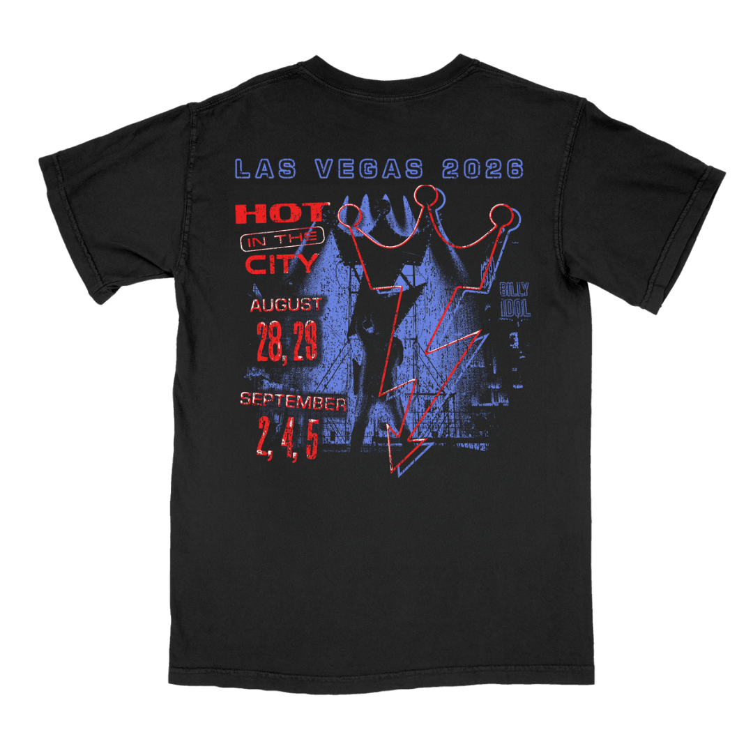 Billy Idol Vegas Tour 2026 Shirt - T-Shirt