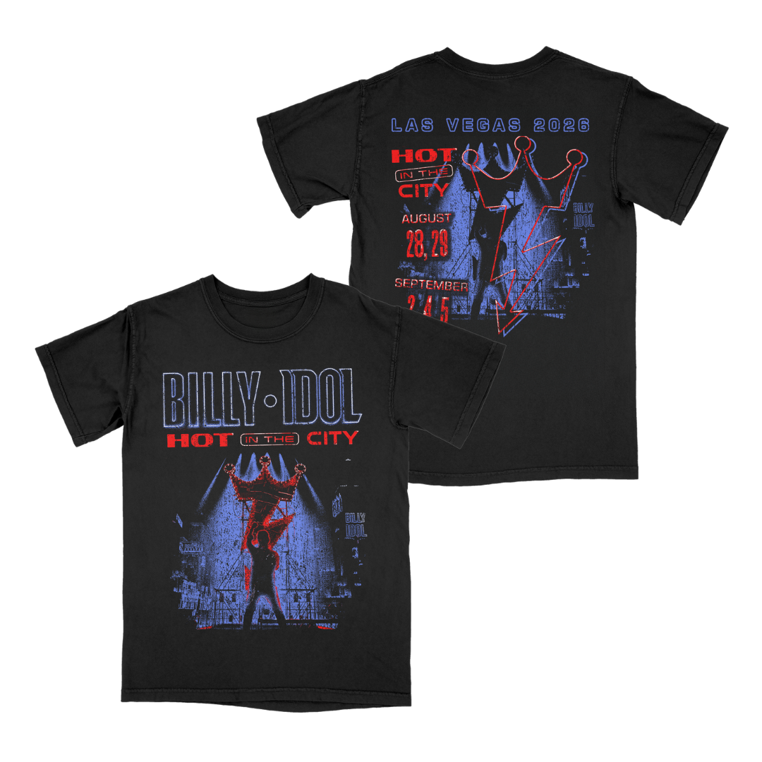 Billy Idol Vegas Tour 2026 Shirt - T-Shirt