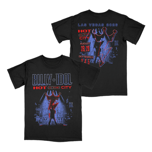 Billy Idol Vegas Tour 2026 Shirt - T-Shirt