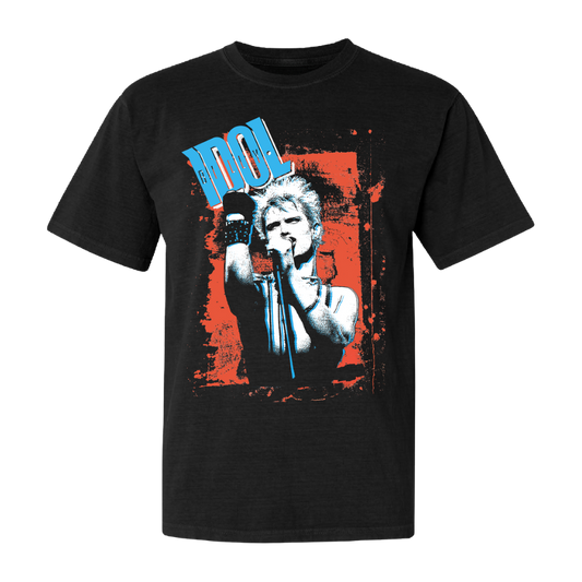 Red Punk Photo Tee - T-Shirt
