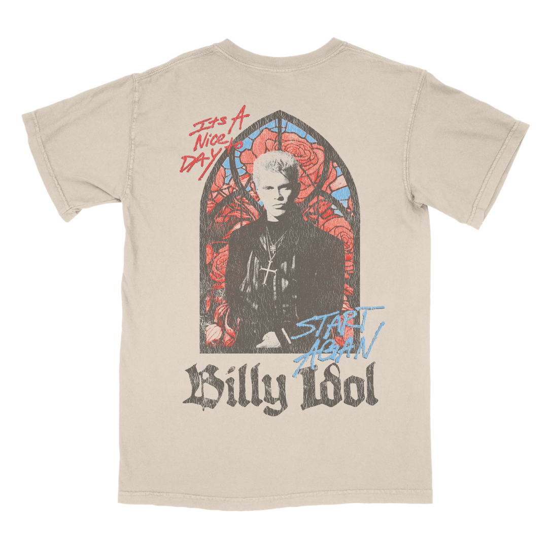 Billy Stain Glass Natural T-Shirt - T-Shirt
