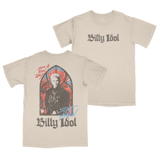 Billy Stain Glass Natural T-Shirt - T-Shirt