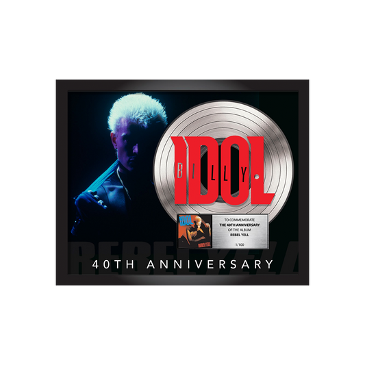 Rebel Yell 40th Anniversary Collectors Plaque
