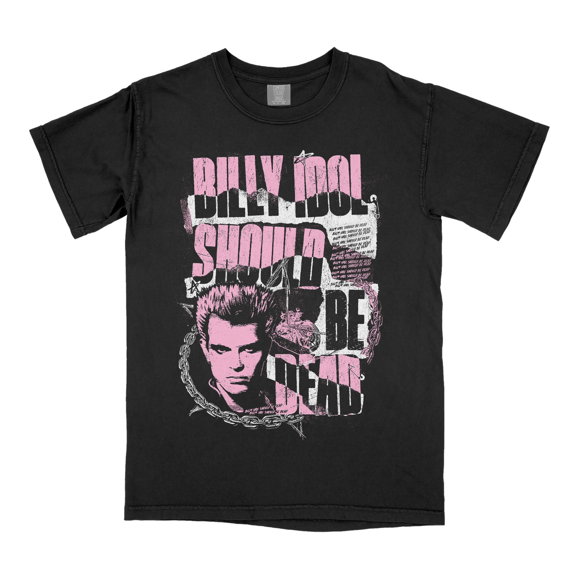 Should Be Dead Graffiti T-Shirt - Front