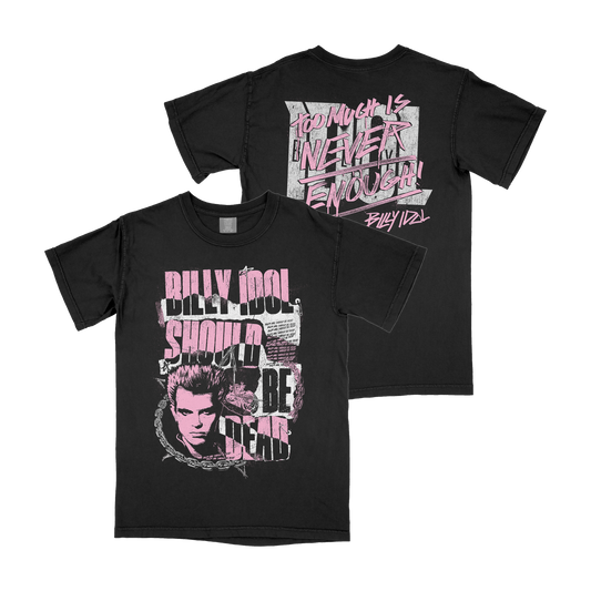 Should Be Dead Graffiti T-Shirt - Front and Back