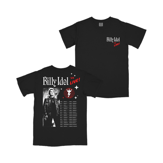 Live '25 Tour Black T-Shirt